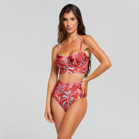 RAINFOREST RADIANCE HIGH WAISTED BOTTOM MODERATE FIT