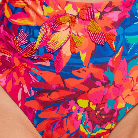 SUNSET FIESTA DAHLIA HIGH WAISTED BOTTOM MODERATE
