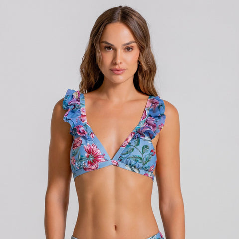 BLOOMBERRY LUXE TRIANGLE BRA TOP