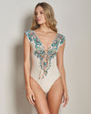 ECLECTIC VIBES PLUNGE ONE PIECE