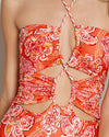 EXOTIC ELEGANCE STRAPPY ONE PIECE